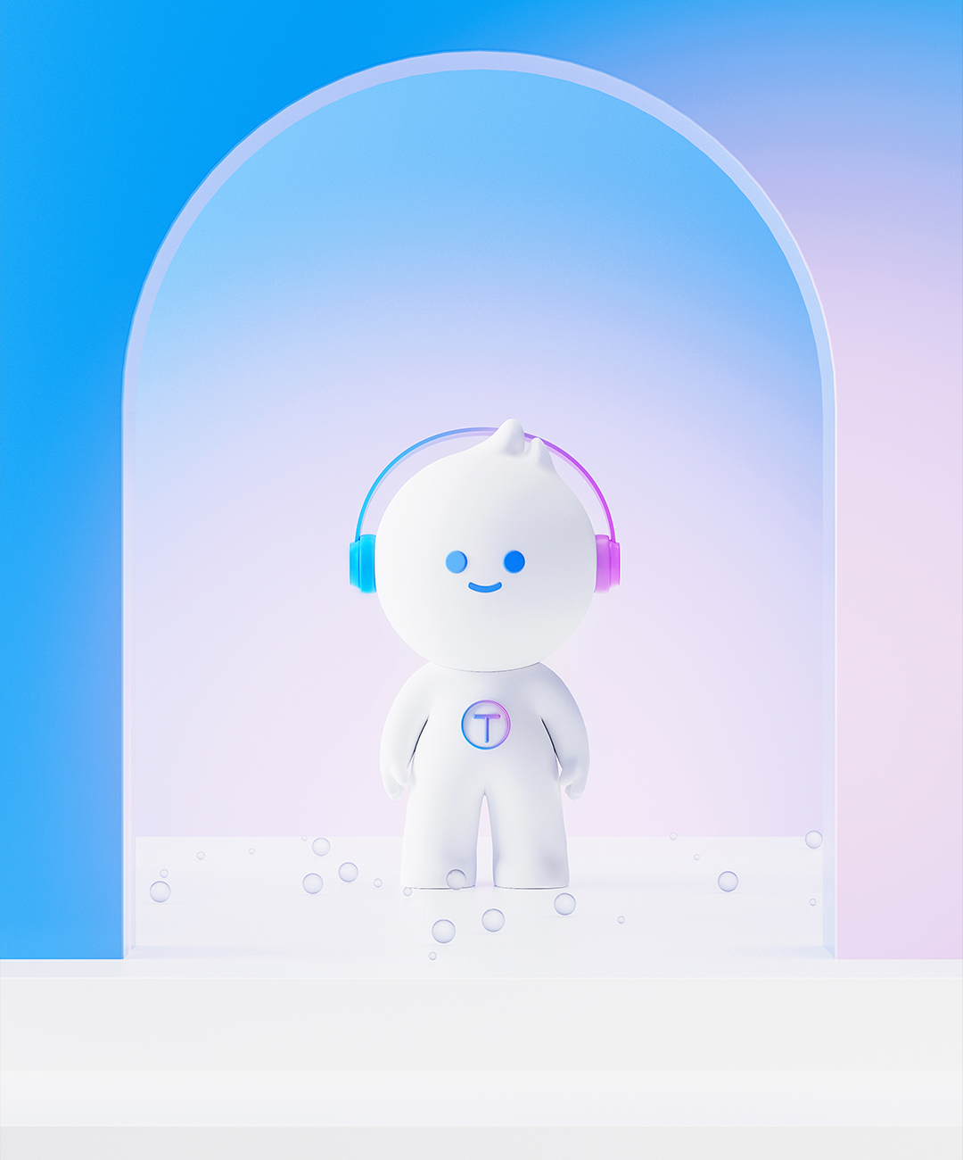 天娛數科吉祥物“小天”今日正式亮相(圖1)